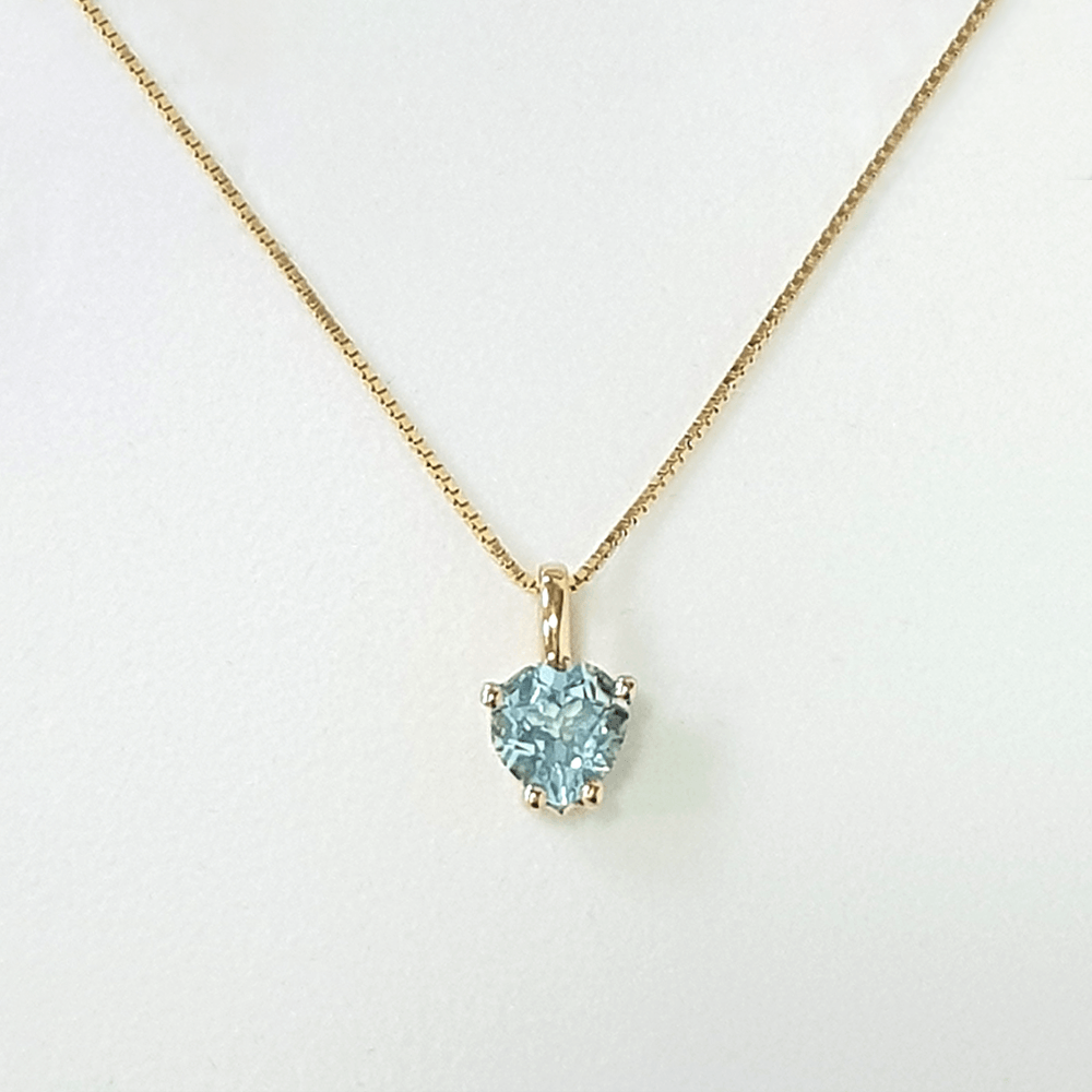 Dije Topacio Sky Blue