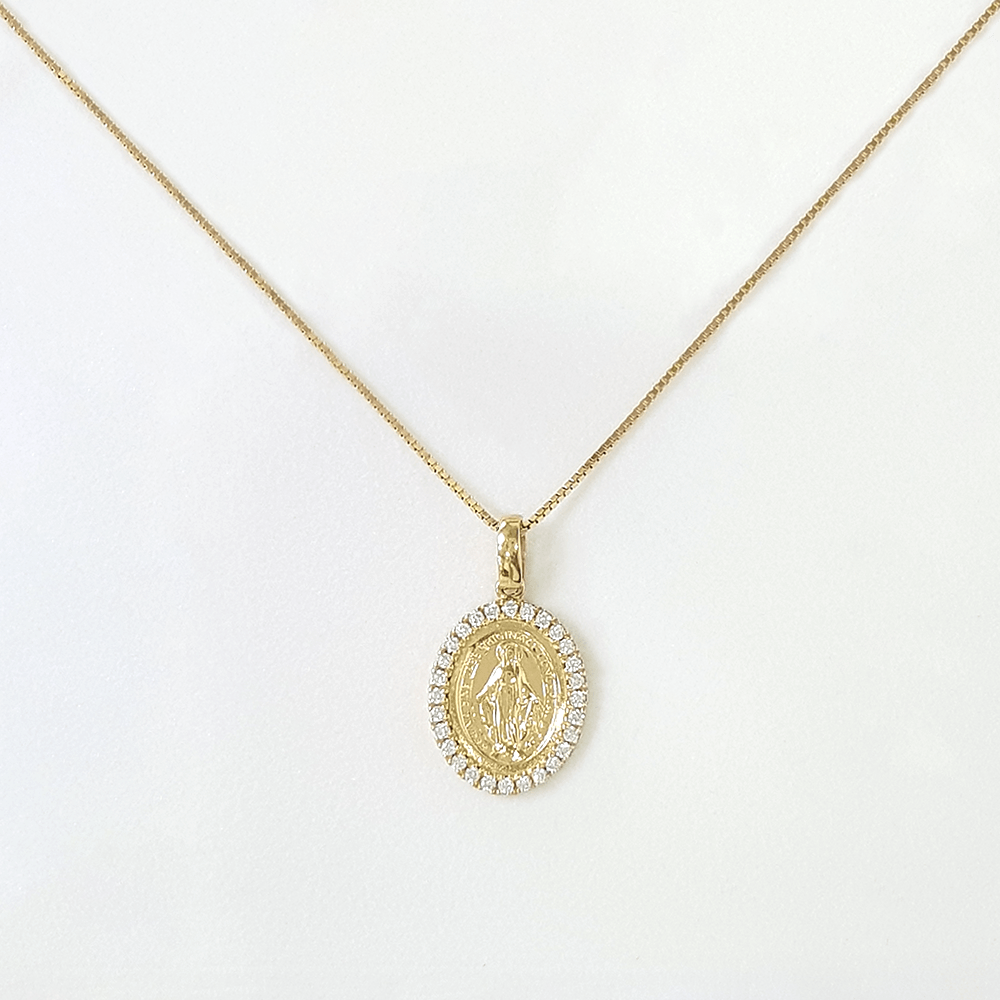 Dije Virgen María Milagrosa