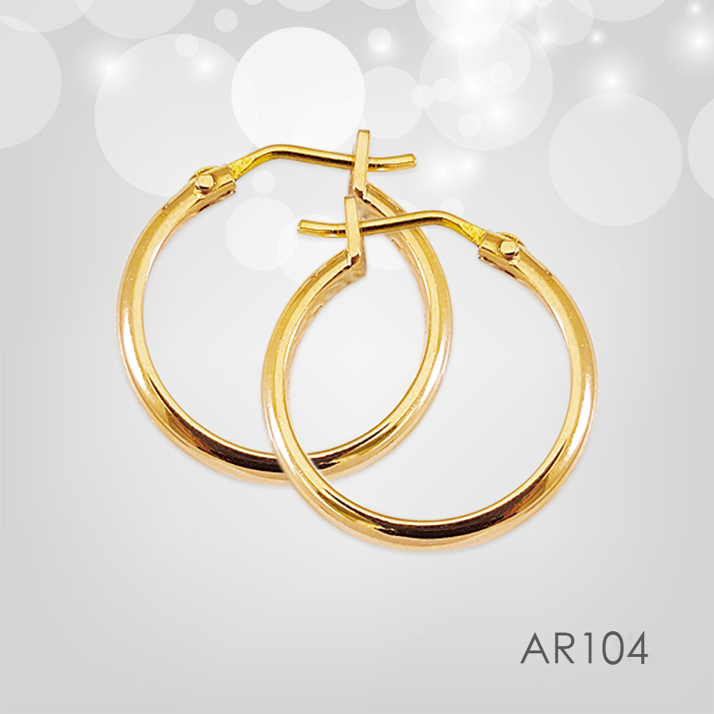 Argolla media caña #4