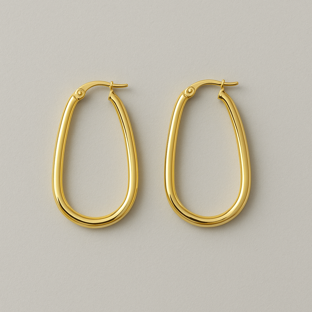 Argolla Oval Oro 18k.