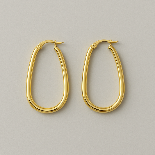 Argolla Oval Oro 18k.