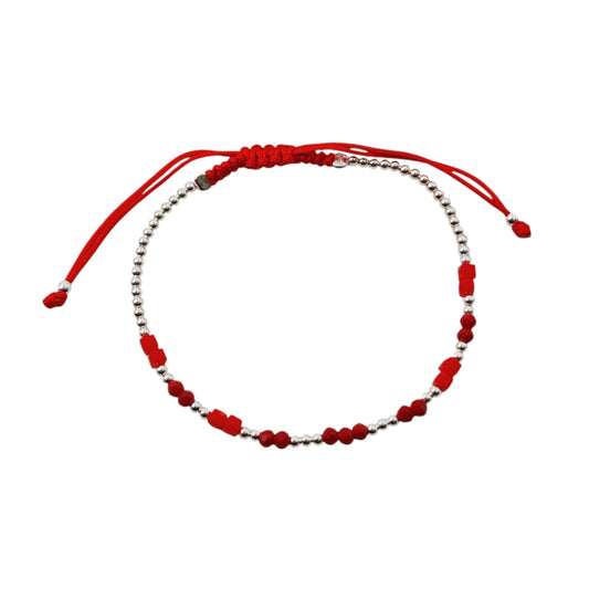Pulsera Hilo Rojo Fuerza