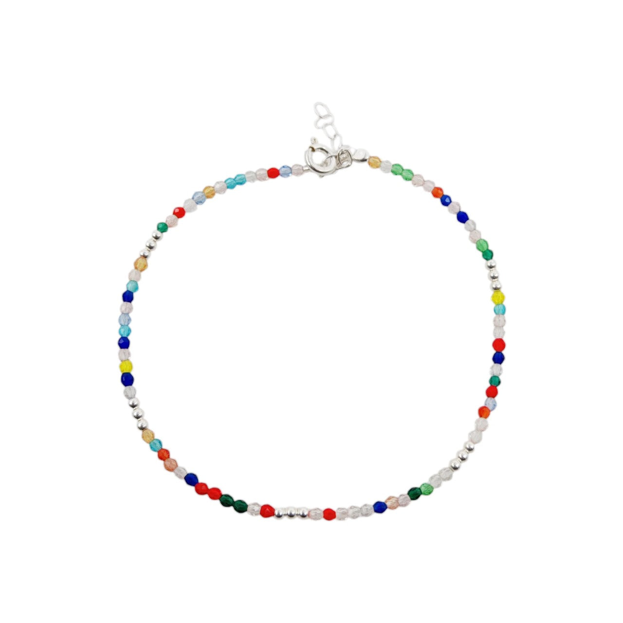 Pulsera cristales colores