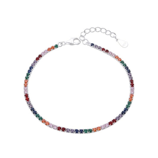 Pulsera Tennis Color 2.3mm.